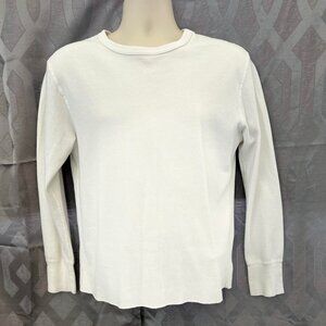 Boy's, Like New White Long-Sleeve Thermal Top by Wolverine